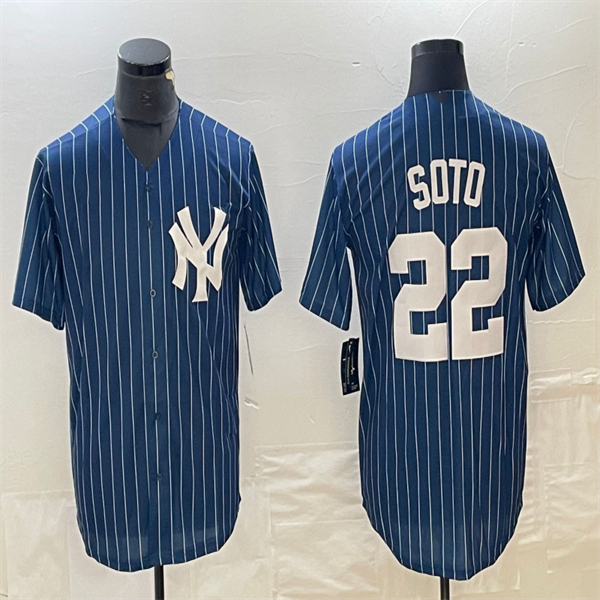 Custom #22 Blue LAD Baseball Shirt Top