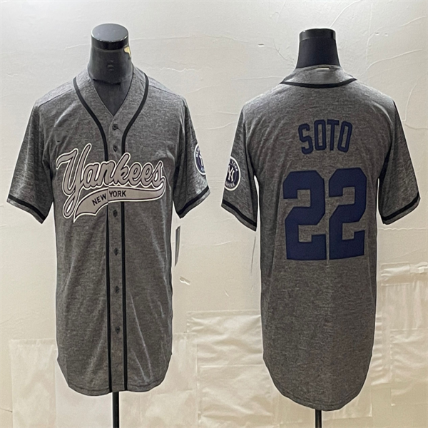 Custom #22 Gray LAD Baseball Shirt Top
