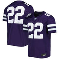 Custom #22 Purple Football Shirt Top