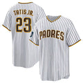 Custom #23 White 2024 SD Baseball Shirt Top