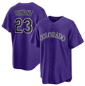 Custom #23 Purple COL Baseball Shirt Top