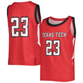 Custom #23 Red Basketball Shirt Top