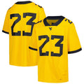 Custom #23 Gold Football Shirt Top