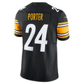 Custom #24 Black PIT Football Shirt Top