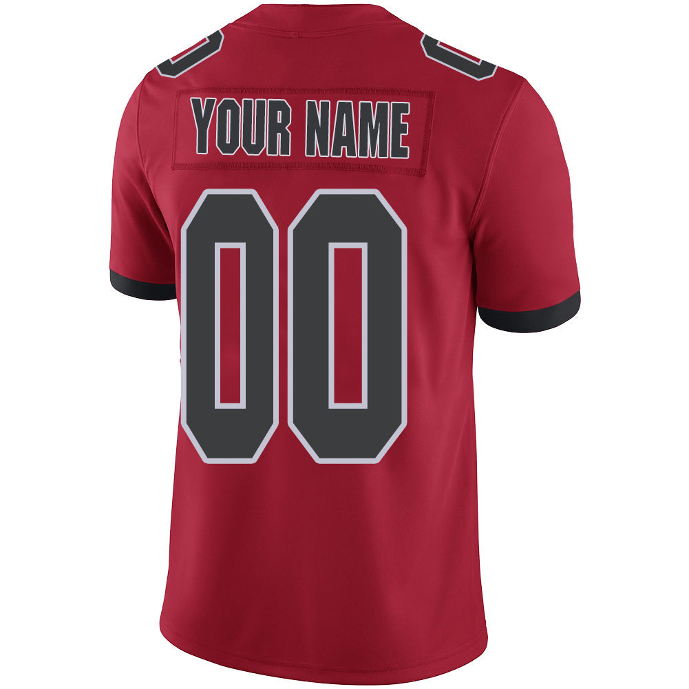 Custom Red Football Shirt Top