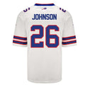 Custom #26 White BUF Football Shirt Top