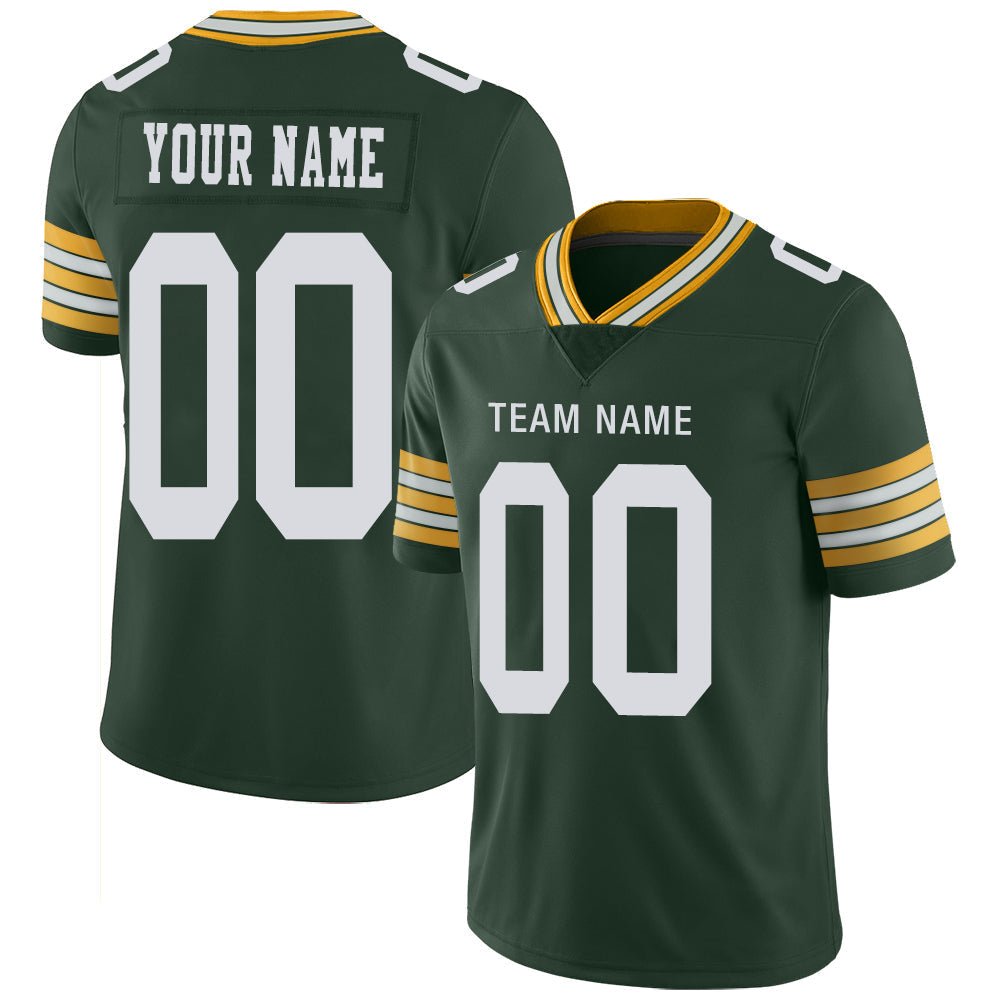 Custom Green GB Football Shirt Top