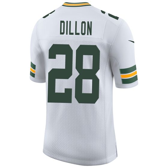 Custom #28 White GB Football Shirt Top