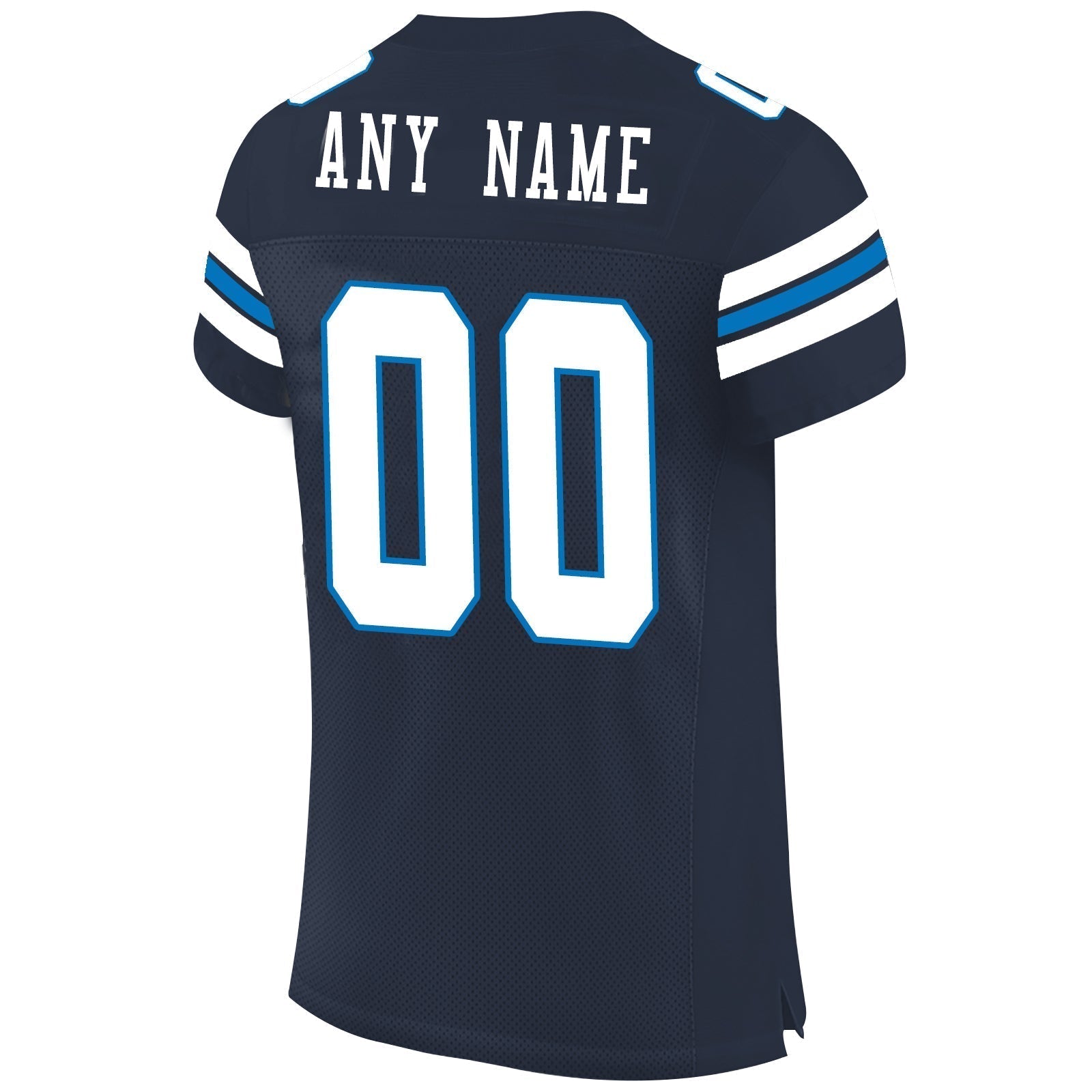 Custom Navy TEN Football Shirt Top
