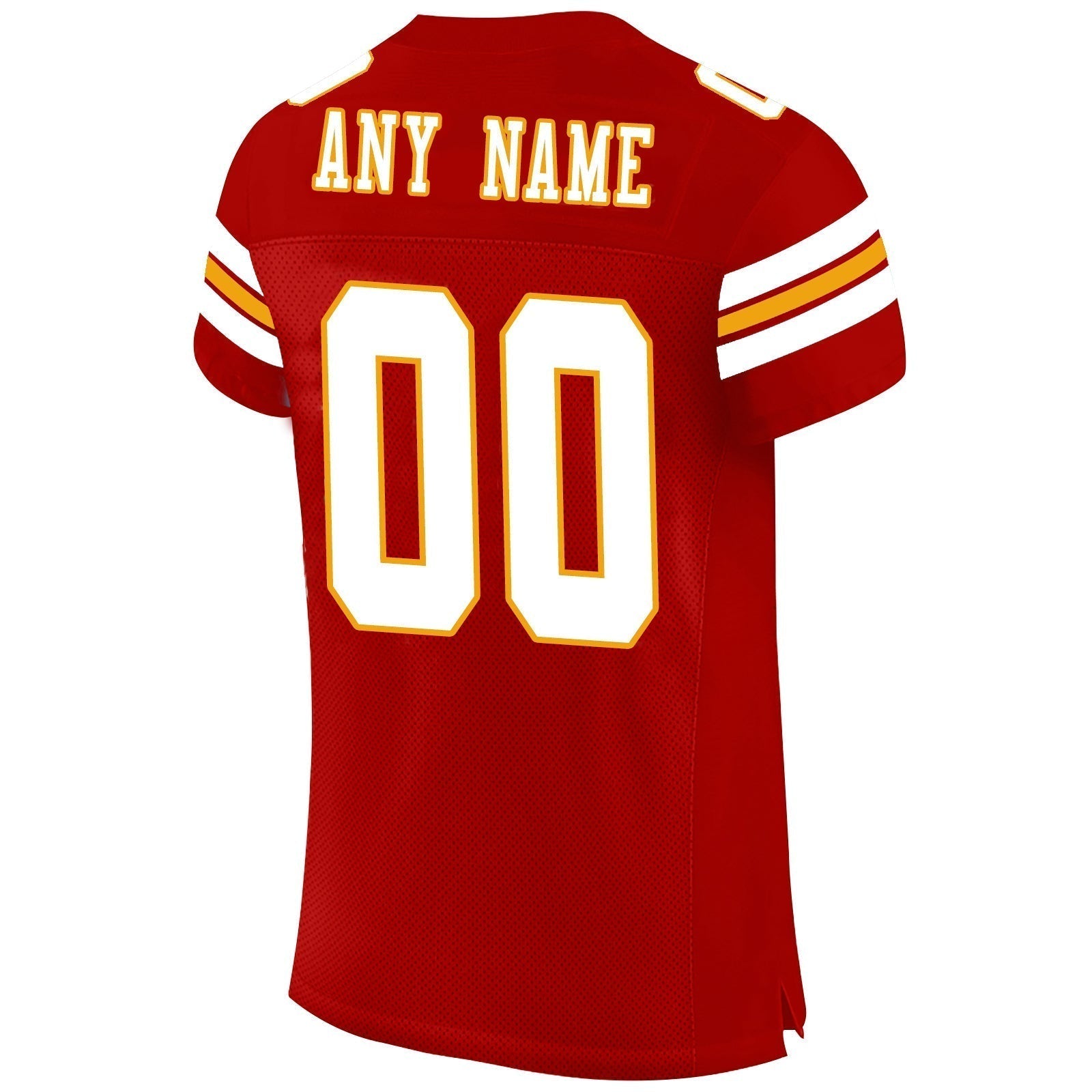 Custom Red KC Football Shirt Top