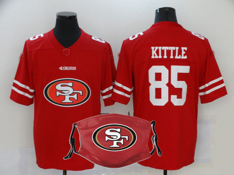 Custom #85 SF Football Shirt Top