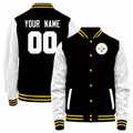 Custom Black PIT Football Shirt Top