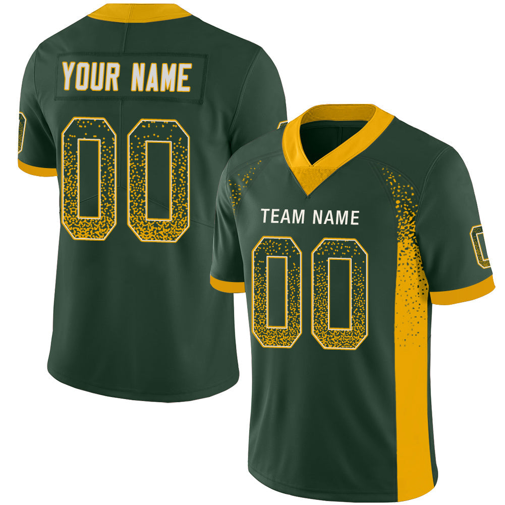 Custom Green GB Football Shirt Top