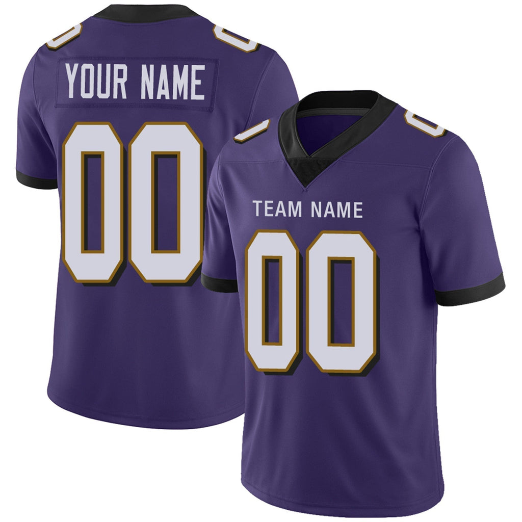 Custom Purple BAL Football Shirt Top