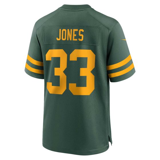 Custom #33 Green GB Football Shirt Top