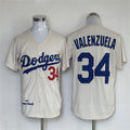 Custom #34 White 1981 LAD Baseball Shirt Top