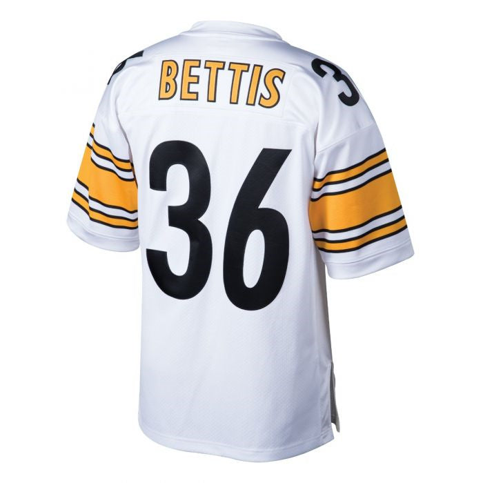 Custom #36 White Super Bowl PIT Football Shirt Top