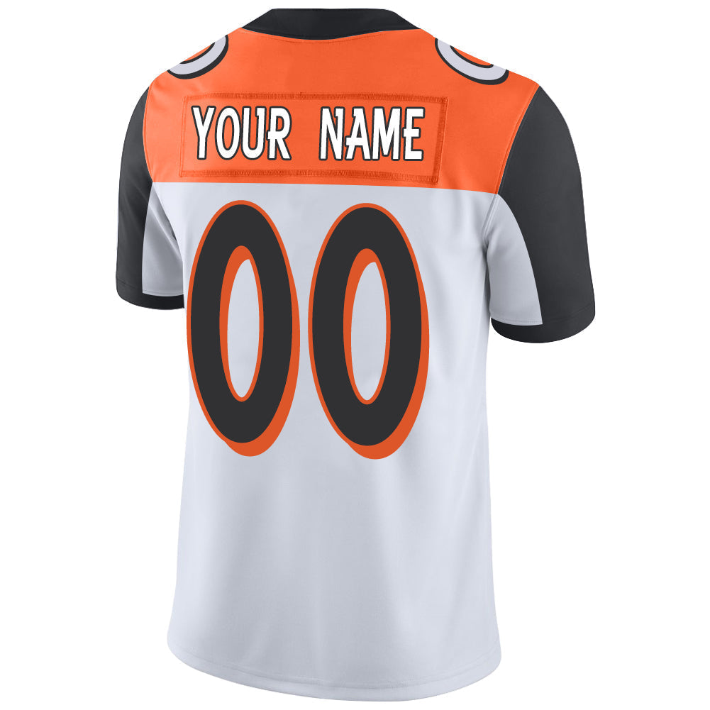 Custom White Football Shirt Top