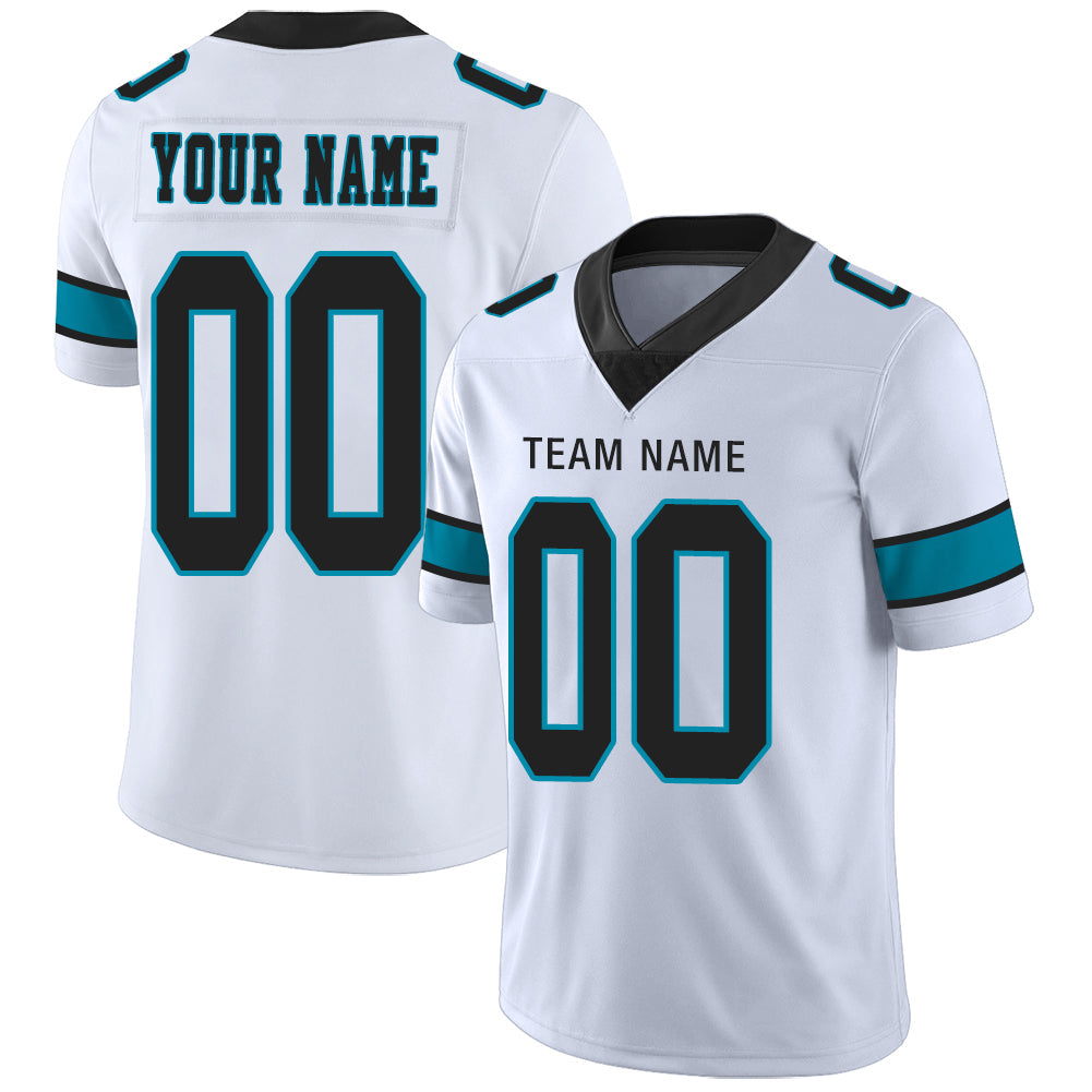 Custom White Football Shirt Top