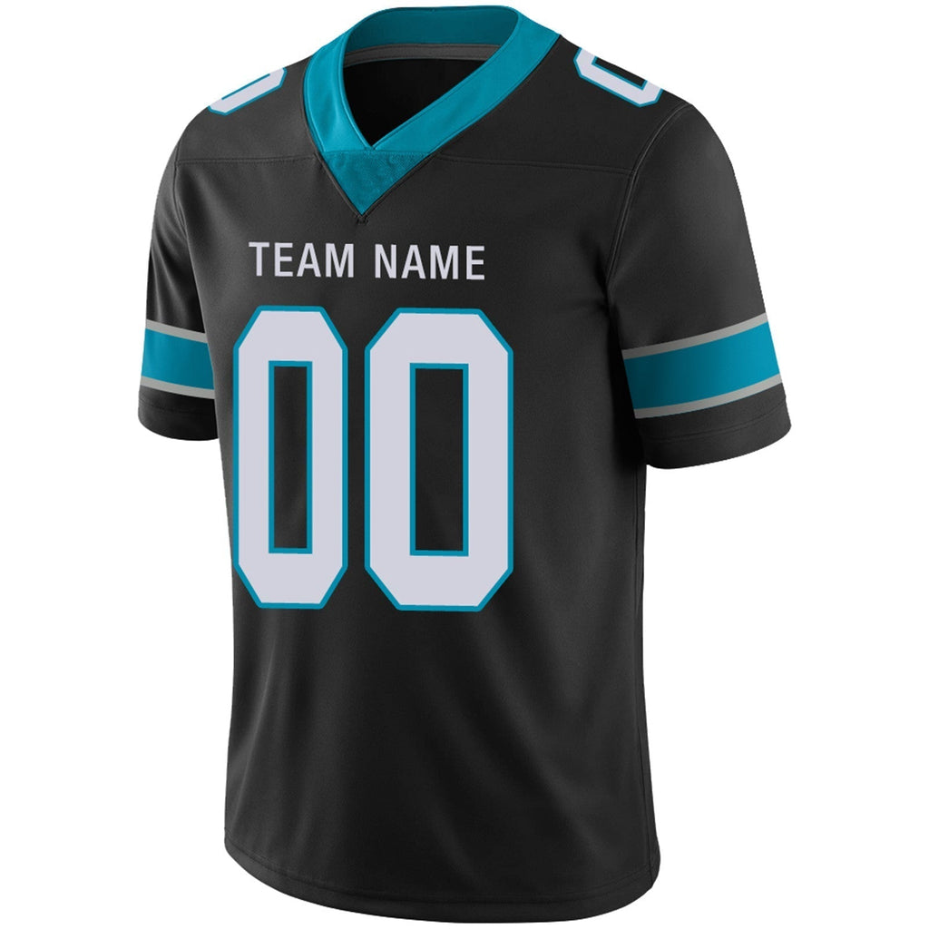 Custom Blue CAR Football Shirt Top