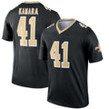 Custom #41 Black NO Football Shirt Top