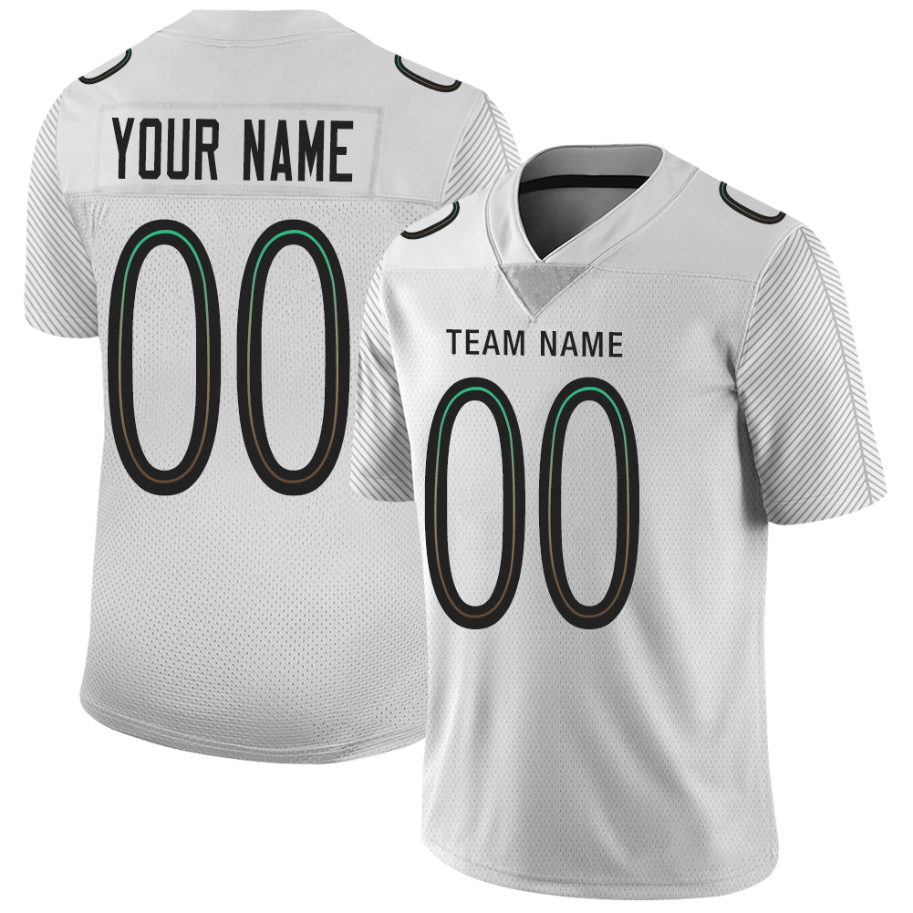 Custom White LAC Football Shirt Top