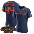 Custom #44 Blue 2023 HOU Baseball Shirt Top