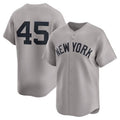 Custom #45 Gray NYY Baseball Shirt Top
