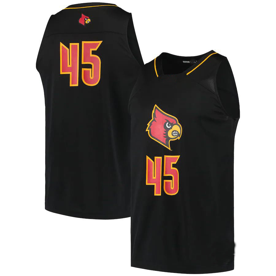 Custom #45 Black Basketball Shirt Top