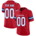 Custom Red NE Football Shirt Top