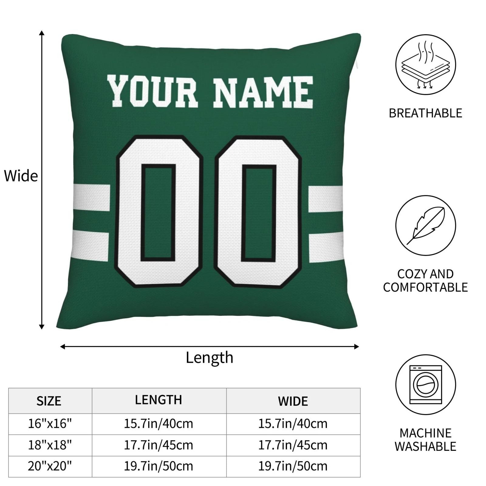 Custom NYJ Football Shirt Top