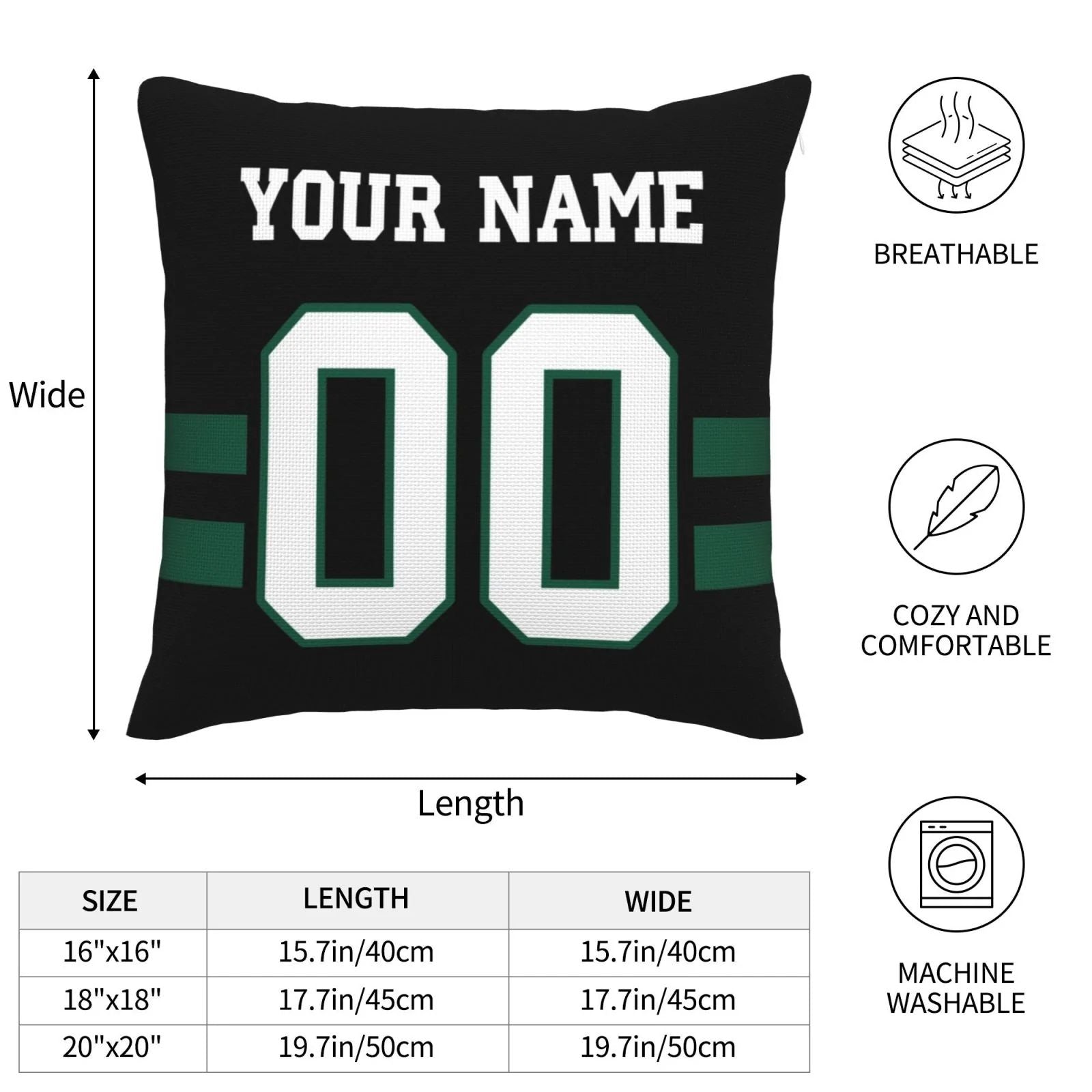 Custom NYJ Football Shirt Top