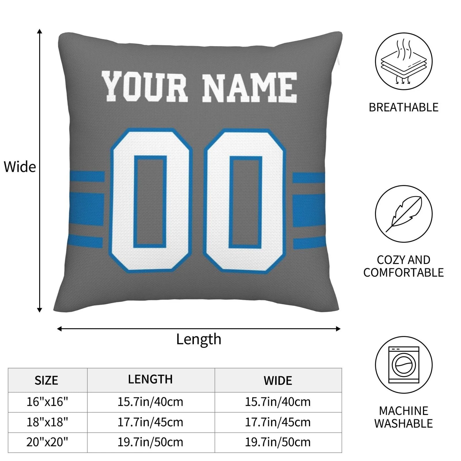 Custom DET Football Shirt Top