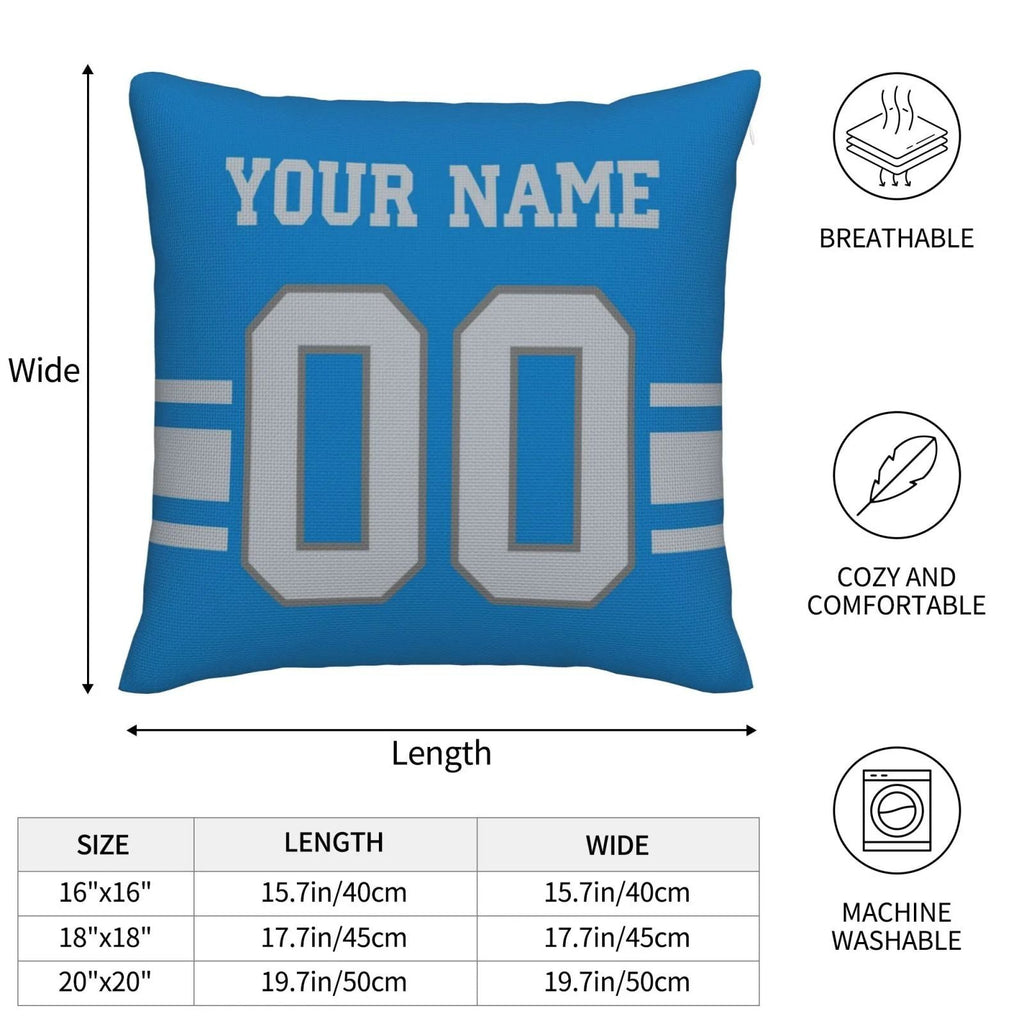 Custom DET Football Shirt Top