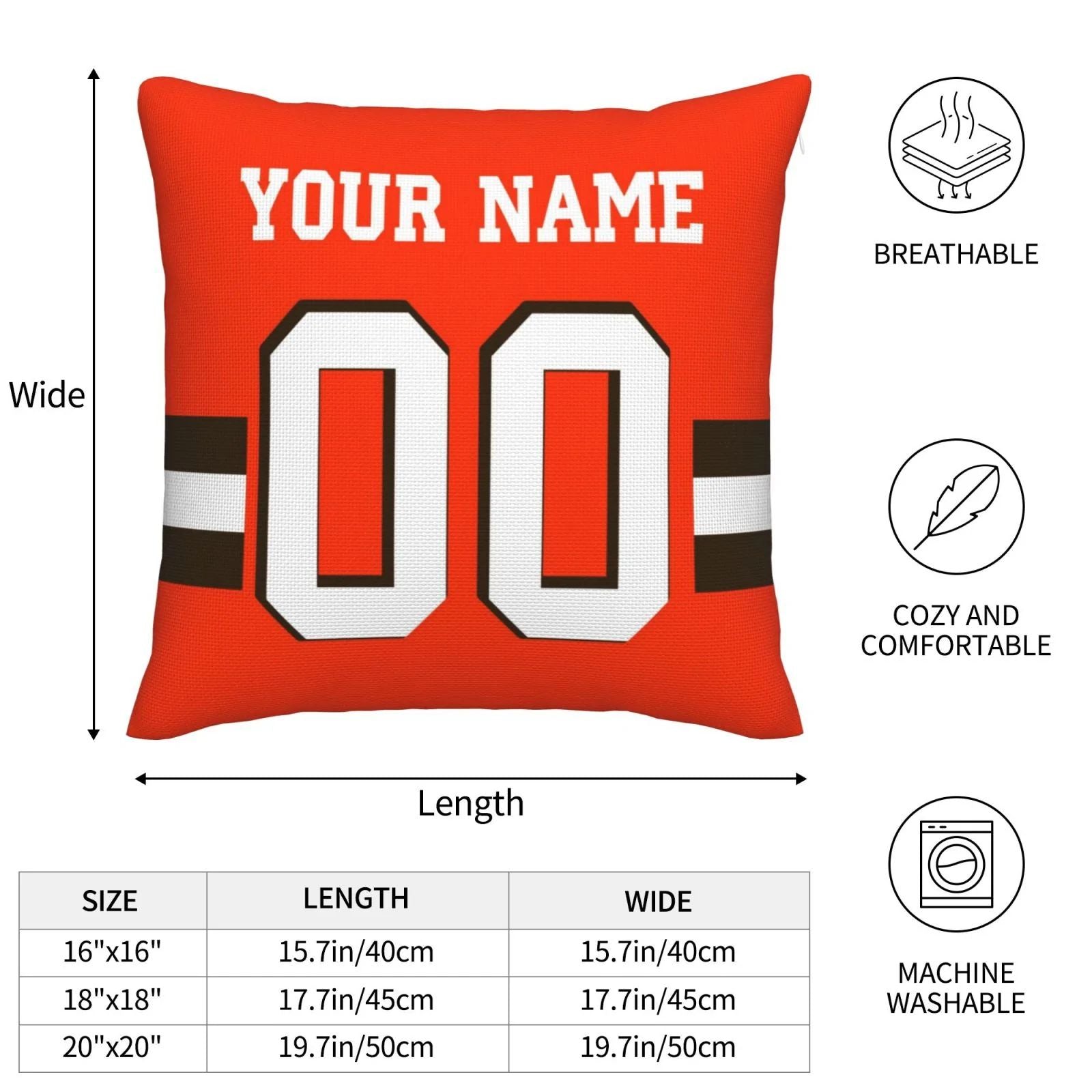 Custom CLE Football Shirt Top