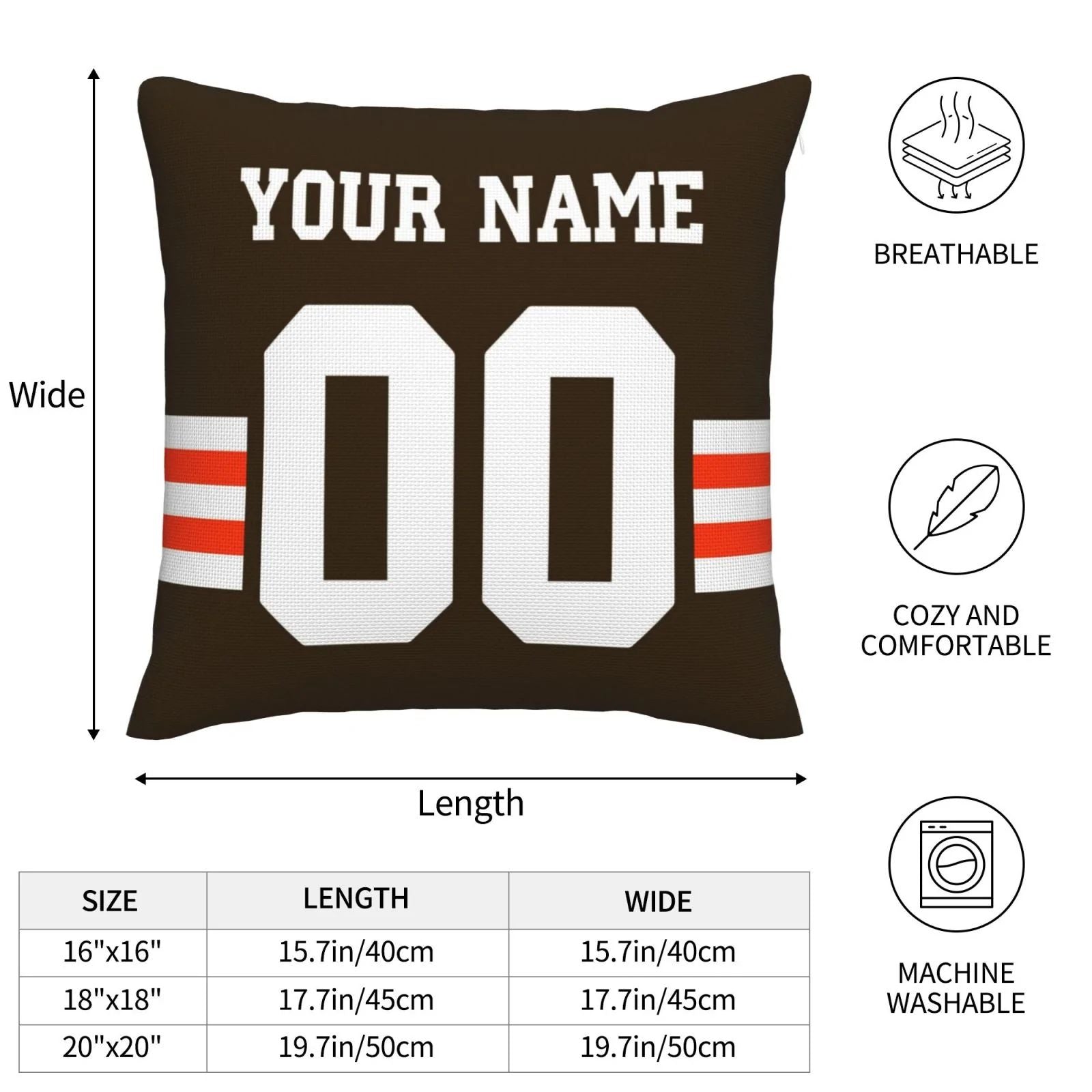 Custom CLE Football Shirt Top