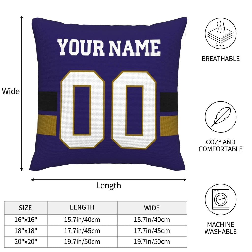 Custom Purple BAL Football Shirt Top