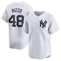 Custom #48 White NYY Baseball Shirt Top
