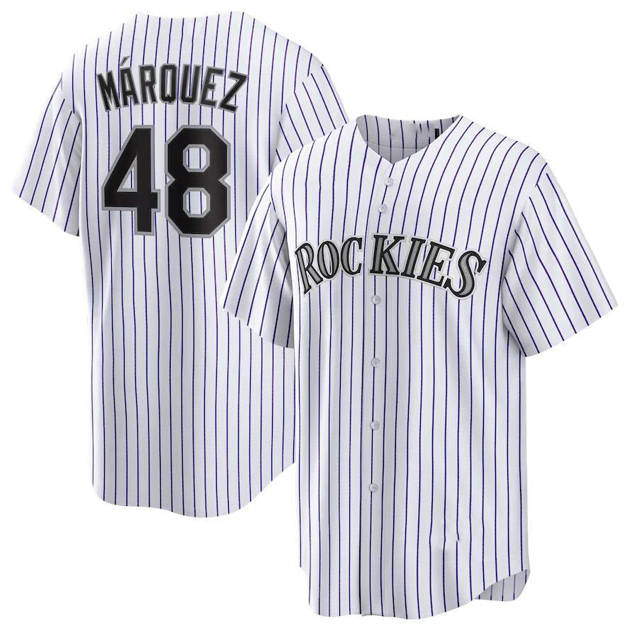 Custom #48 White COL Baseball Shirt Top
