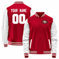 Custom White SF Football Shirt Top
