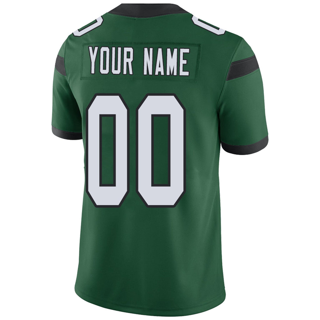 Custom Green NYJ Football Shirt Top