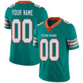 Custom Aqua MIA Football Shirt Top