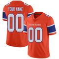 Custom Orange DEN Football Shirt Top