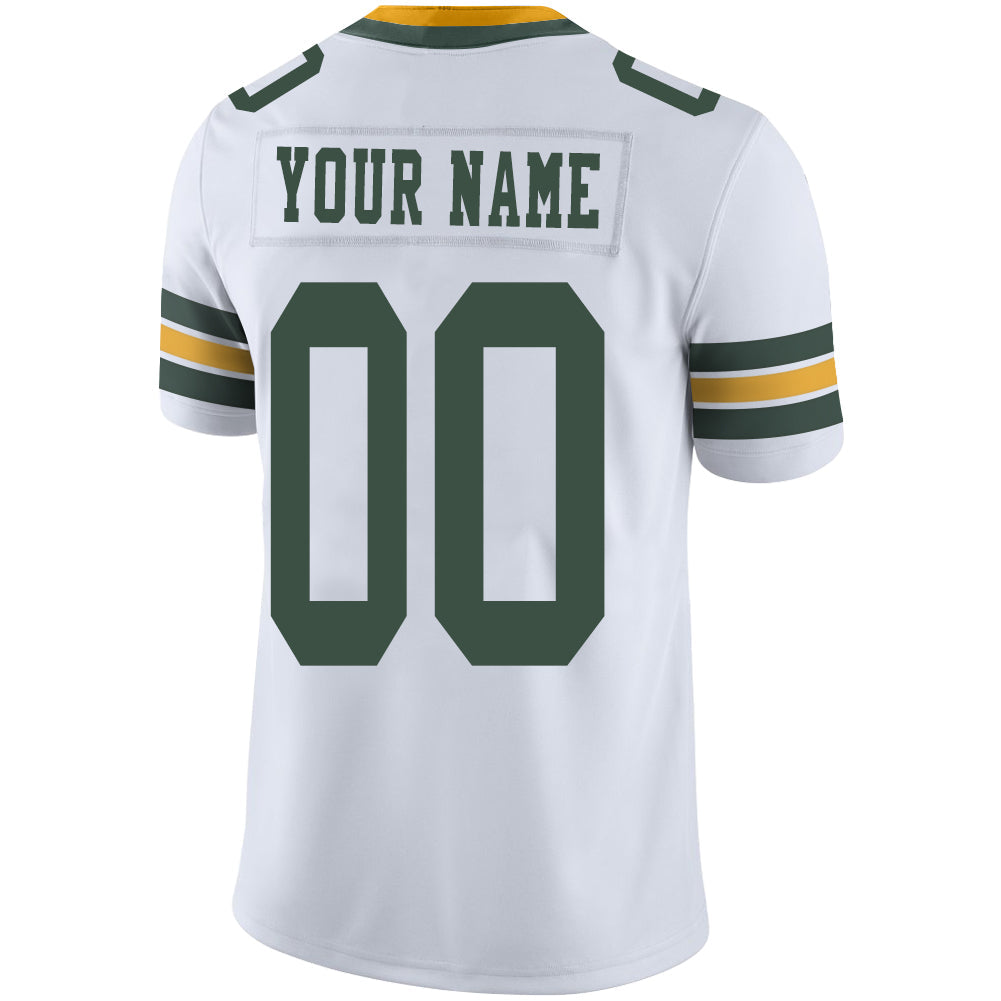 Custom White GB Football Shirt Top