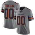 Custom Grey CHI Football Shirt Top
