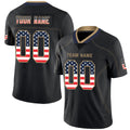 Custom Black LAC Football Shirt Top