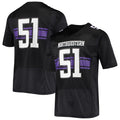 Custom #51 Black Football Shirt Top