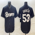 Custom #53 Black LAD Baseball Shirt Top