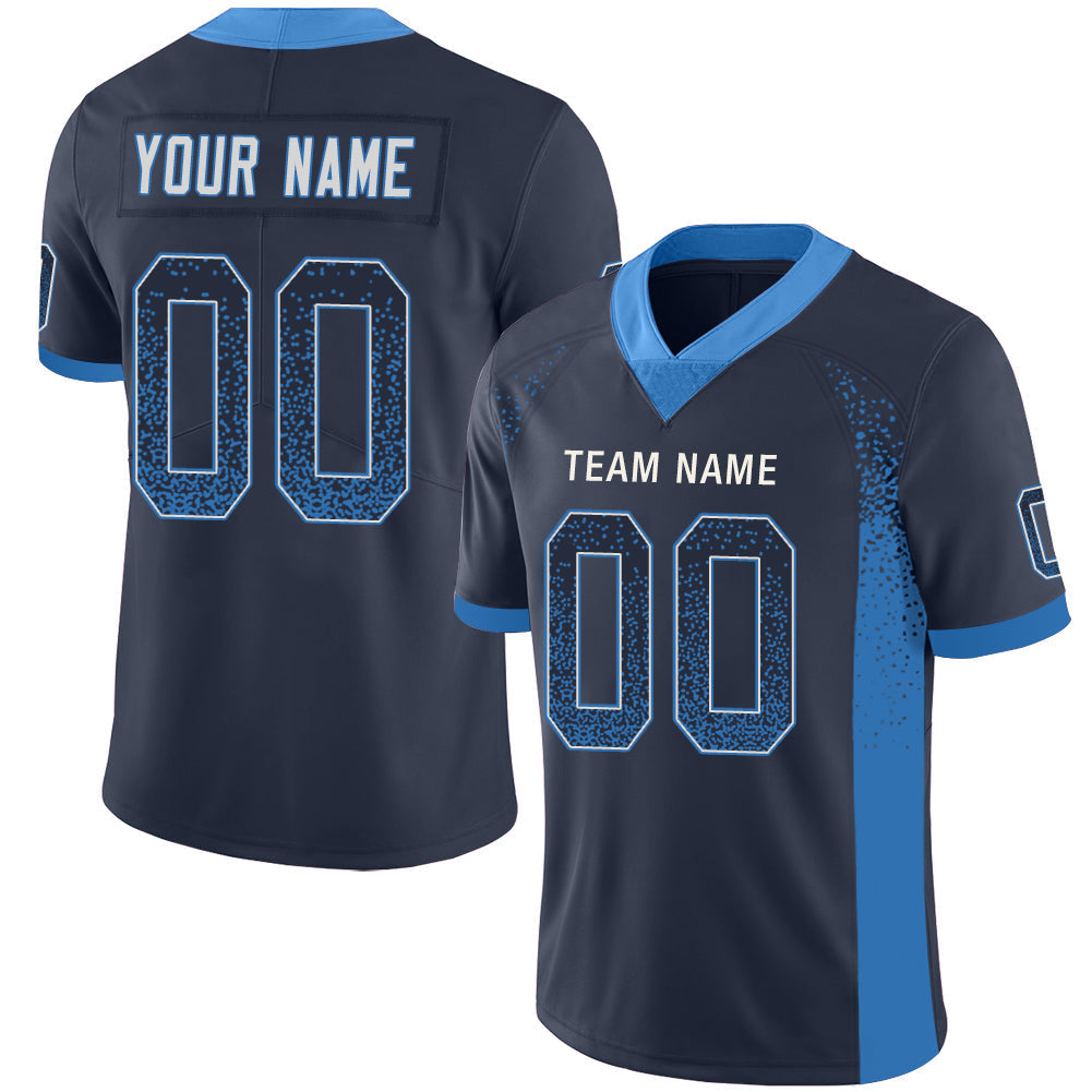 Custom Navy LAC Football Shirt Top