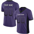Custom Purple Football Shirt Top